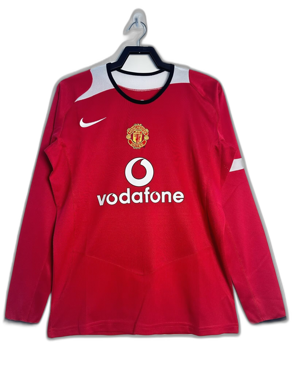 Jersey Manchester United - Local Retro 2005/06 Manga Larga