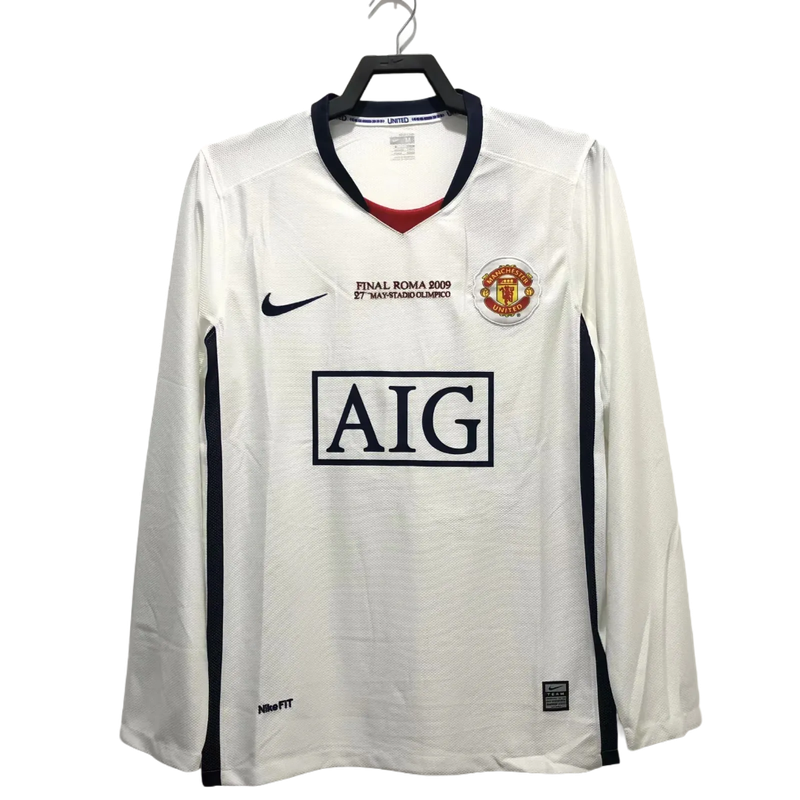 Jersey Manchester United - Visitante Retro 2008/09 Manga Larga