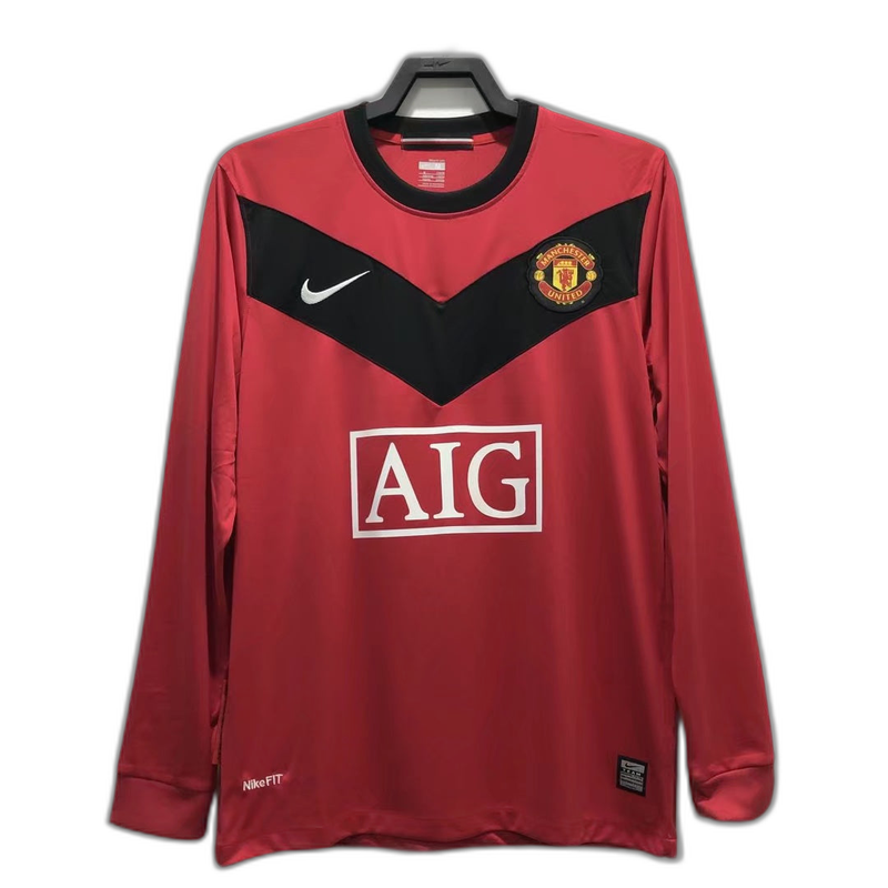 Camisa Manchester United - Titular Retrô 2010 Manga Longa