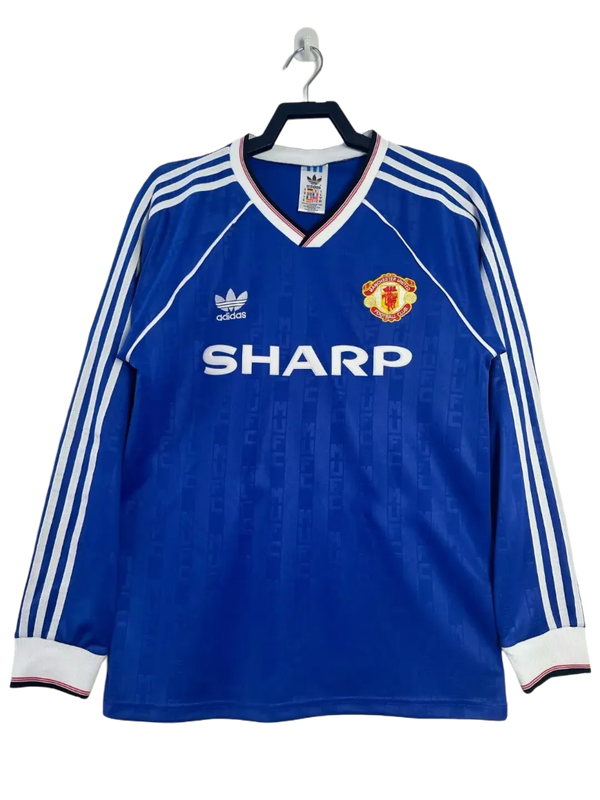 Camisa Manchester United - Reserva Retrô 1988/90 Manga Longa