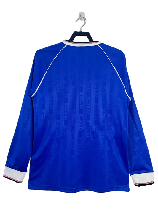 Manchester United Visitante 88/90 - Manga Larga - Retro
