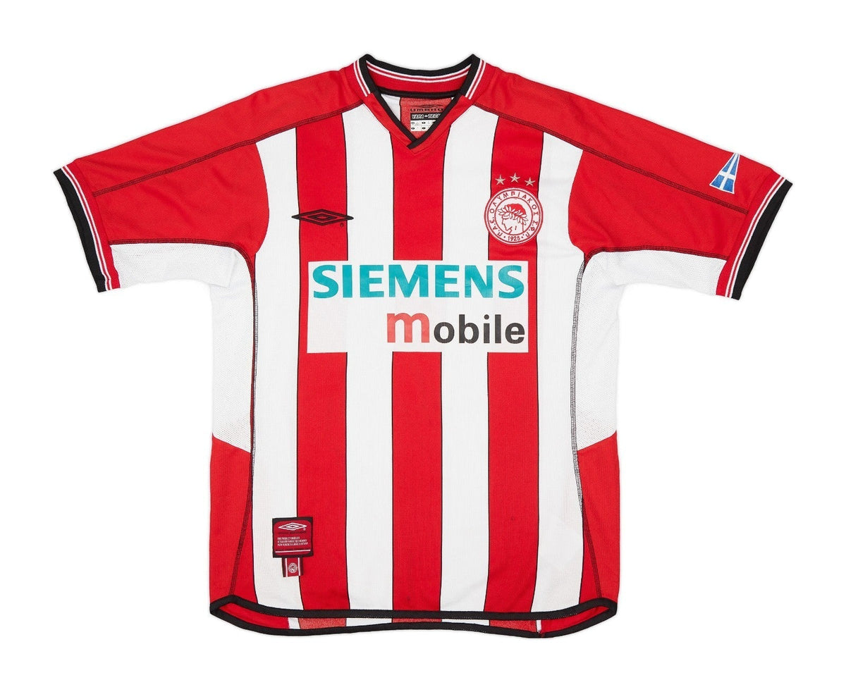 Camisa Olympiacos - Titular Retrô 2002/03