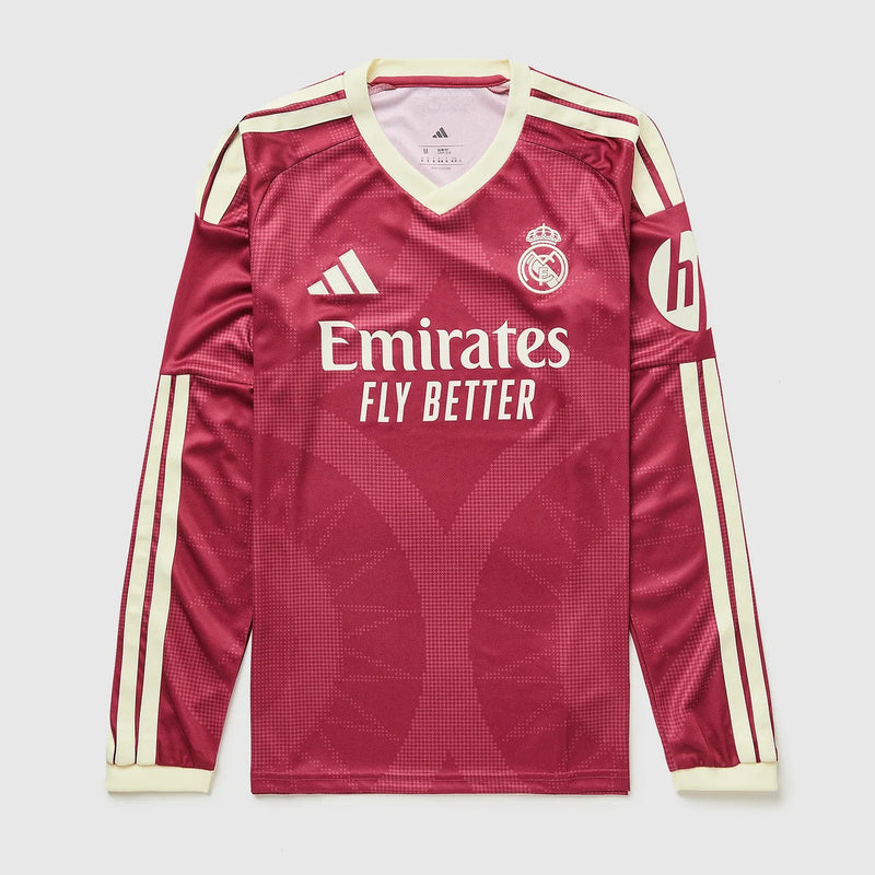 Jersey Real Madrid - Tercero Rosa 26/27 Versión Aficionado Manga Larga