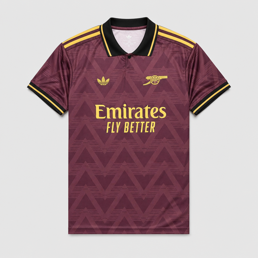Arsenal - Burgundy & Gold Special Edition 26/27 Fan Jersey