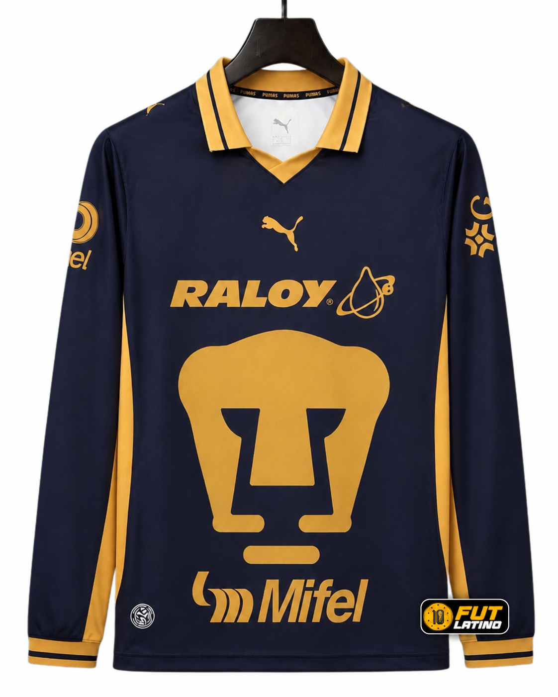 Pumas UNAM - Home 2026/27 Fan Version Long Sleeve Jersey