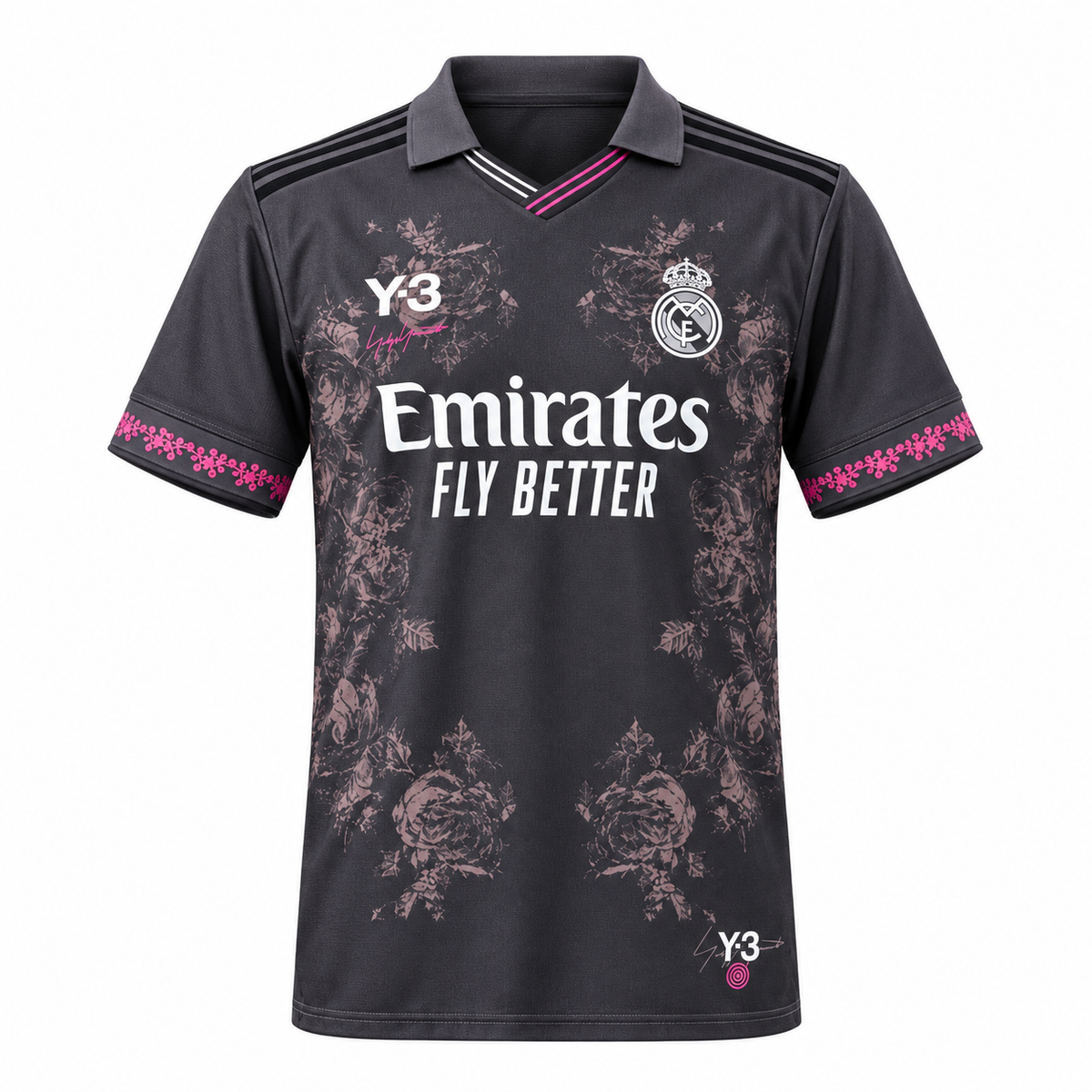 Real Madrid - Y-3 Black 26/27 Fan Jersey
